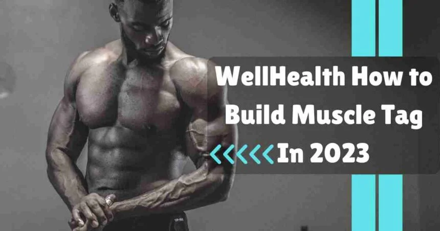 WellHealth how to build muscle tag